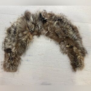 Genuine  fox fur collar